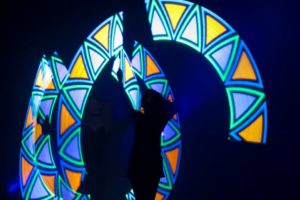 LED-Shows mit Logo-Darstellungen