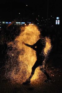 Feuershow Feuerfunken Berlin