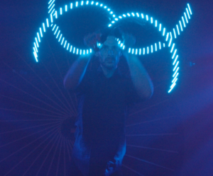 LED Lichtshow mit S Stab