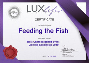 LUX Life Global Hospitality Certificate