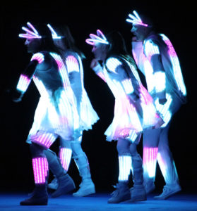 Teatro del Giglio Supernova LED costumes