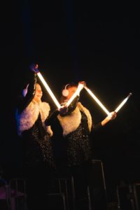 LED show for a good cause